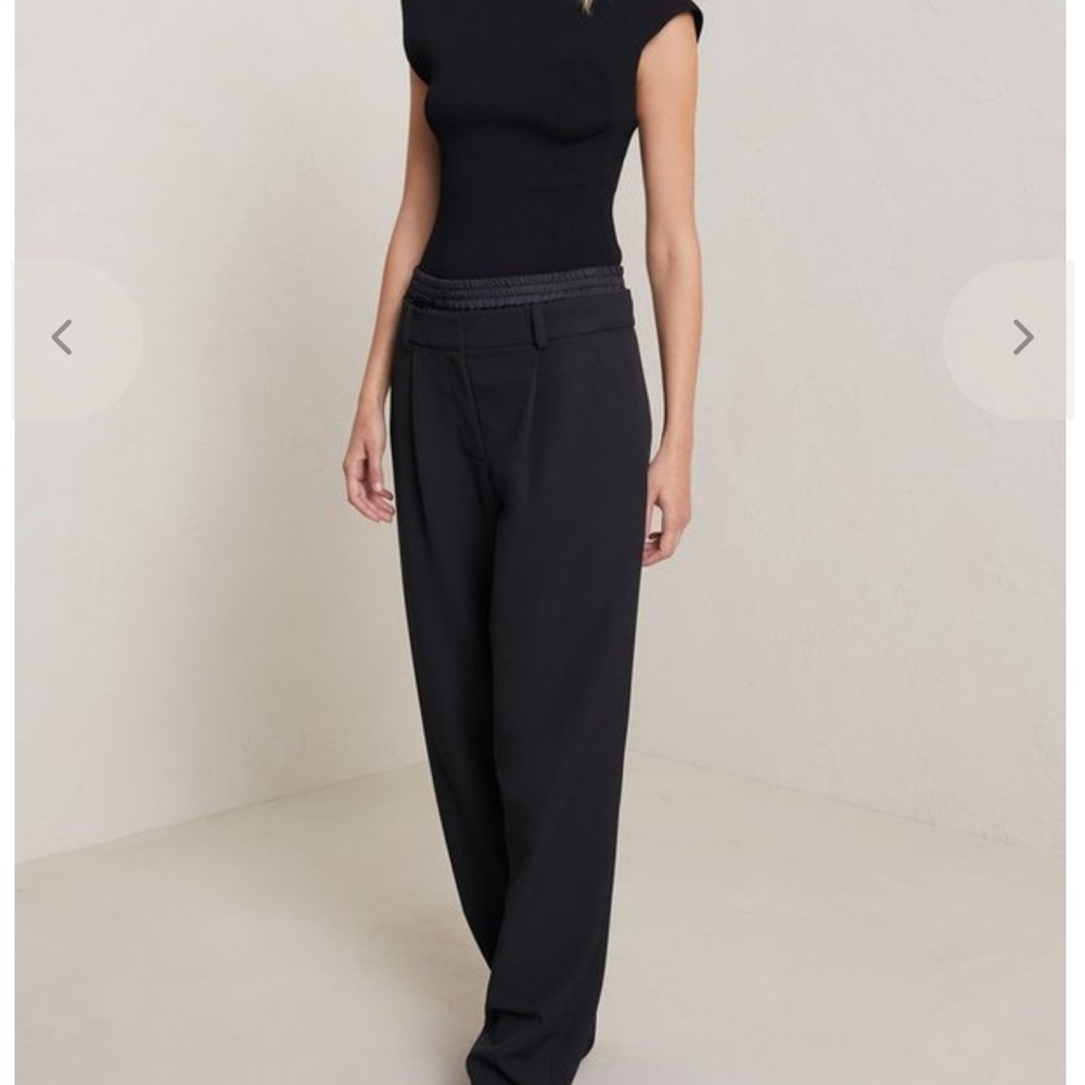 A.L.C. Ryan Black Trouser Pants